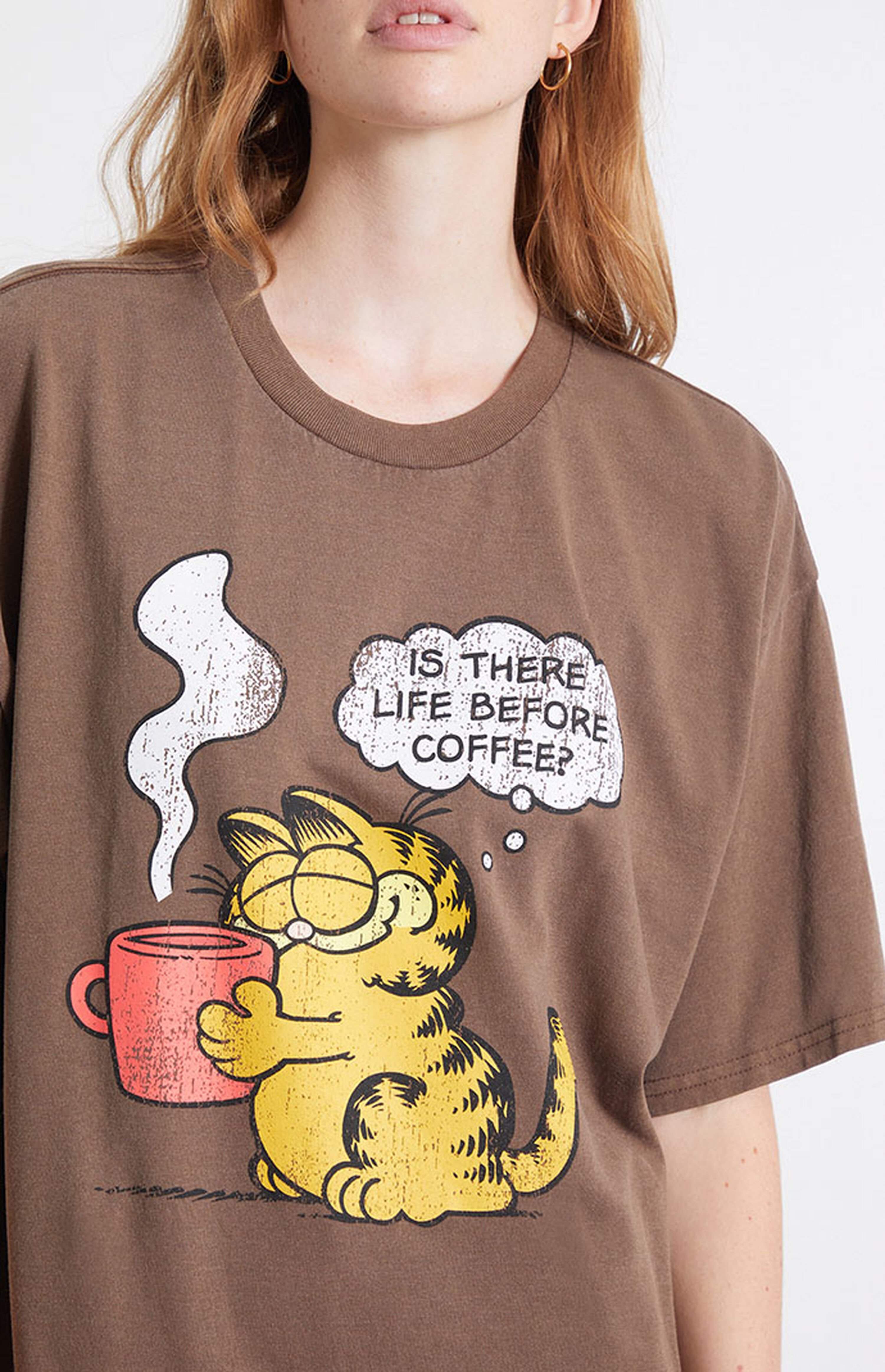 Garfield Coffee Oversized T-Shirt | PacSun