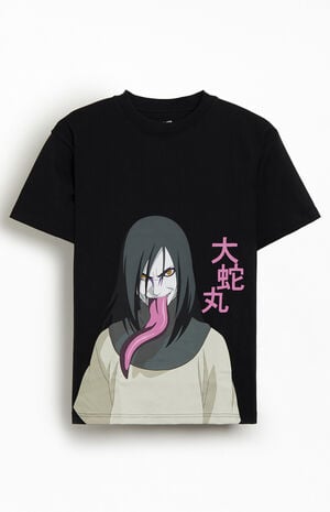 Orochimaru Tongue Oversized T-Shirt image number 1