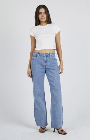 Ada 95 Mid Rise Baggy Jeans image number 4