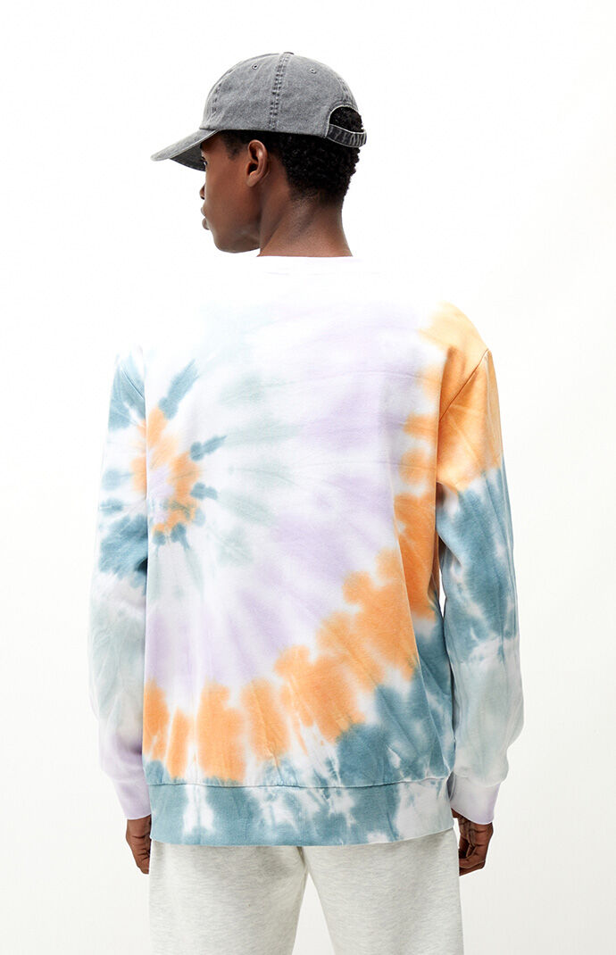 Pacsun tie deals dye sweatshirt