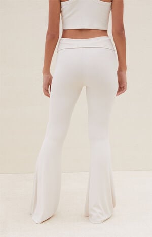 Femme Foldover Yoga Pants image number 4