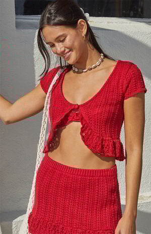Elenah Crochet Top