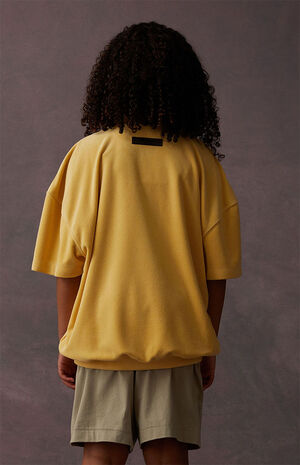 Light Tuscan Terry Cloth Short Sleeve Polo Shirt image number 4