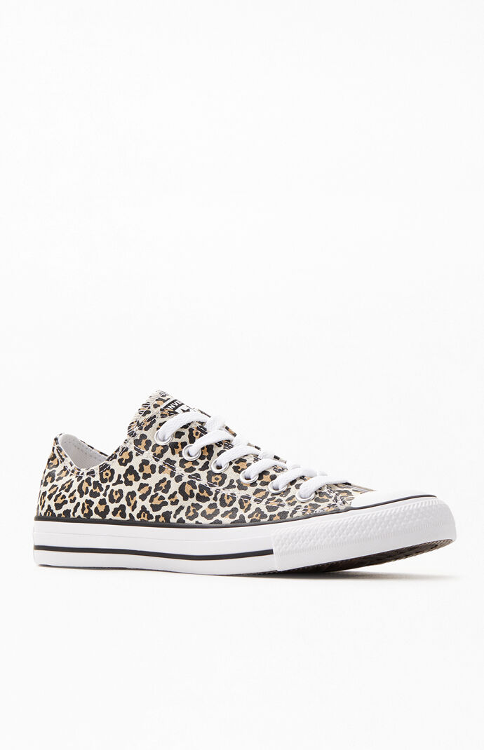 leopard converse low tops