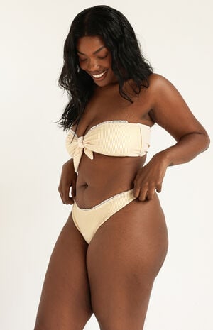 Bunny Knotted Bandeau Bikini Top image number 2