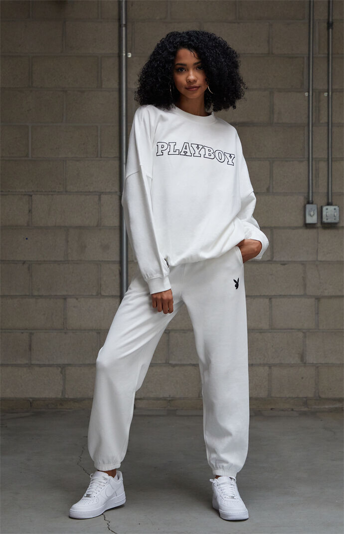 Playboy by pacsun big 2025 classic crew neck sweatshirt