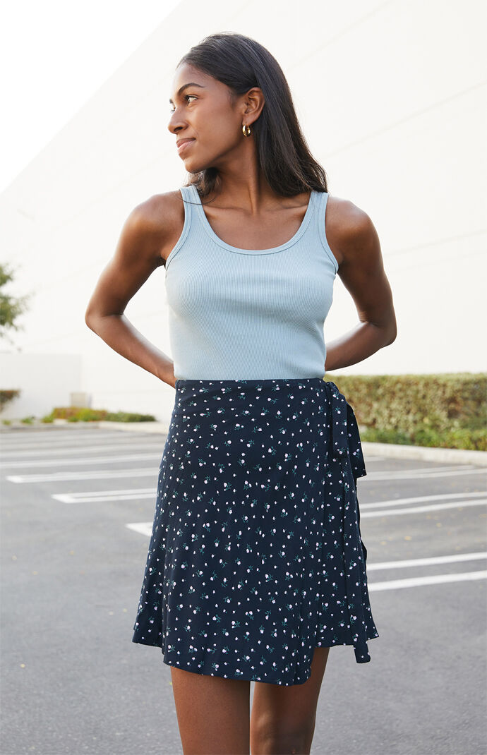 Velvet polka on sale dot skirt