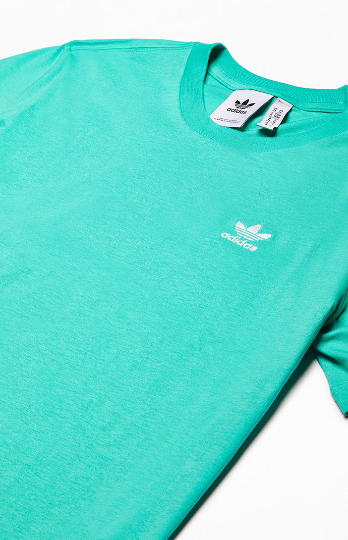 mint green adidas t shirt