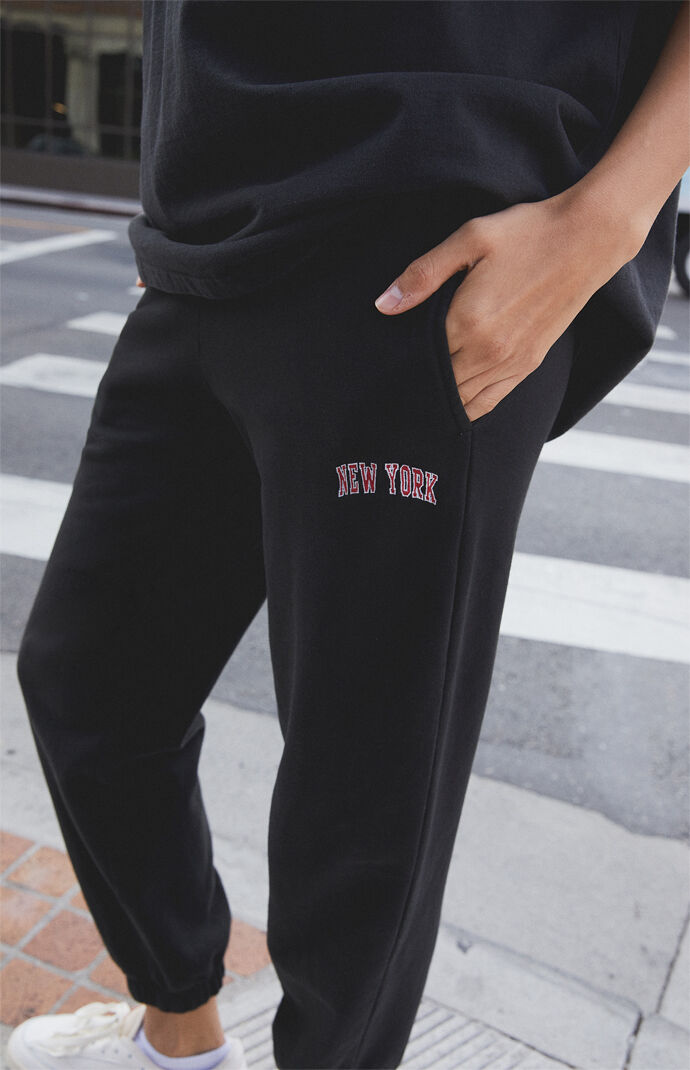 Pacsun black sweatpants sales