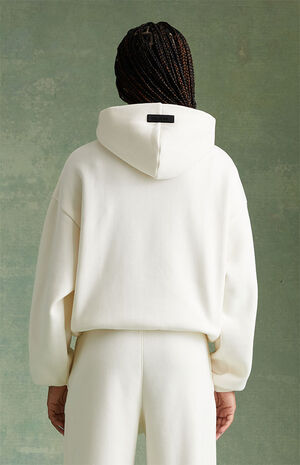 Essentials Cloud Dancer Hoodie image number 3