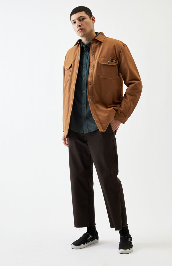 Flannel Lined Duck Shacket