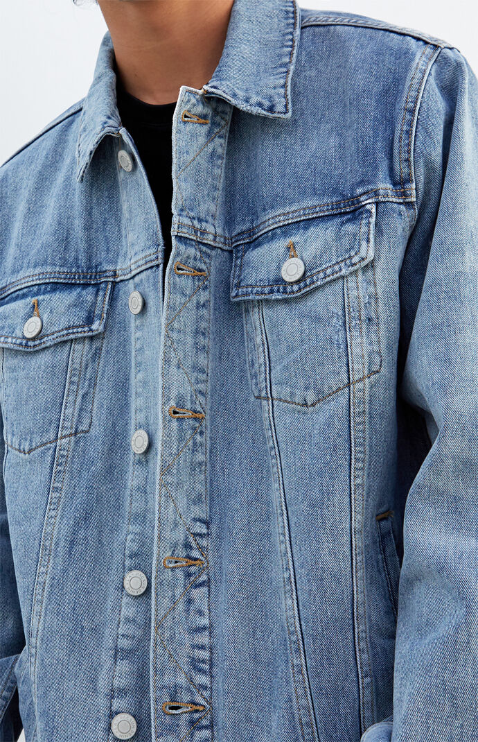 Pacsun mens jean hotsell jacket