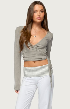 Malenna Wrap Top image number 1