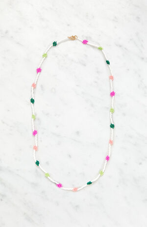 Jasper Beaded Necklace image number 1