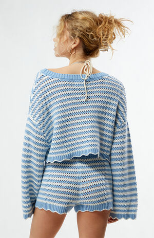 Jordyn Crochet Cropped Sweater image number 5