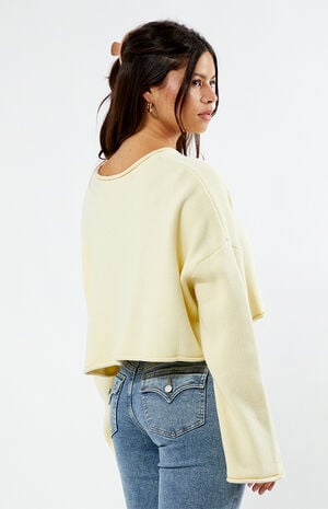 Effie Boxy Cropped Sweater image number 3