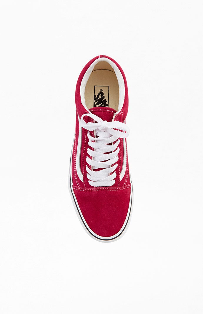 Vans Red Old Skool Sneakers PacSun