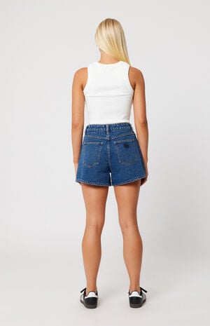 Bella High Waisted Venice Denim Shorts image number 4