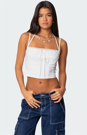 Salome Lace Up Corset image number 1