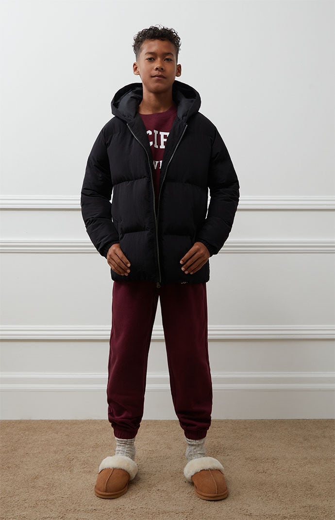 Pacsun puffer jacket top