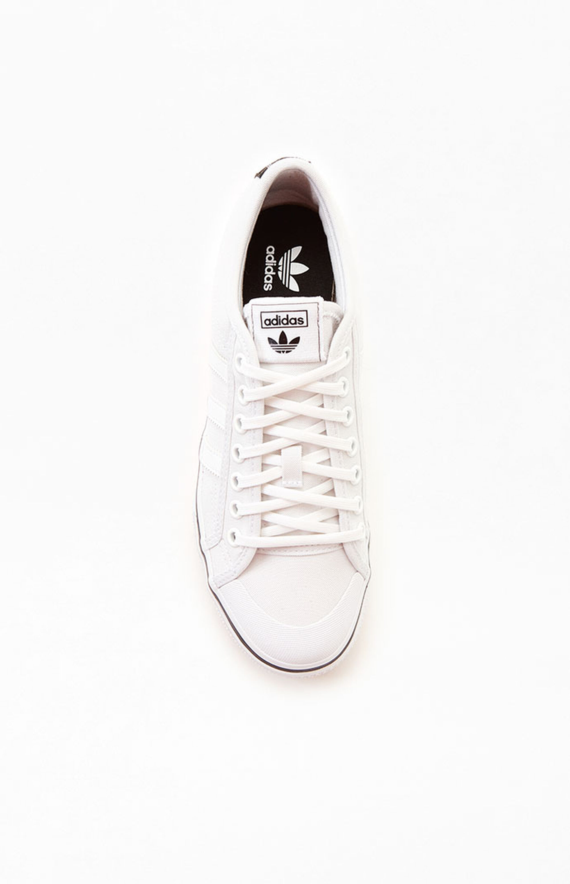 adidas Women's White Nizza Platform Sneakers PacSun