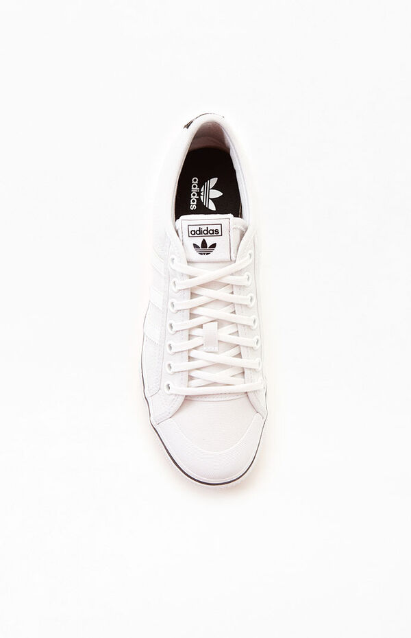 adidas White Nizza Sneakers | PacSun