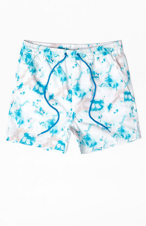 Tie Dyed 15" Swim Trunks image number 1