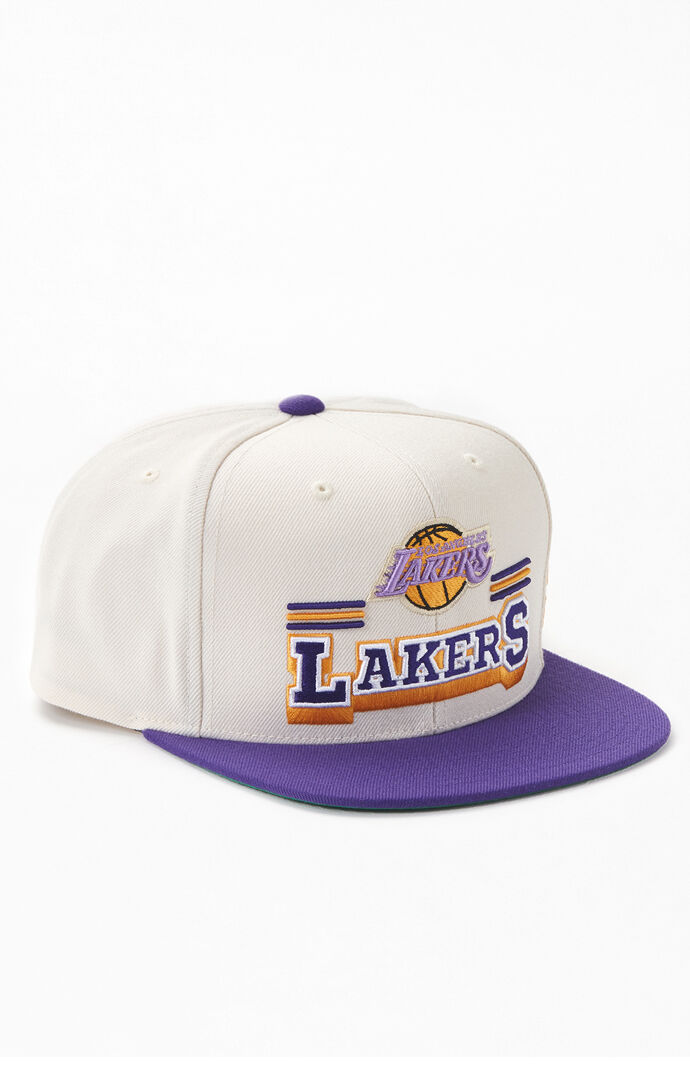 lakers retro hat
