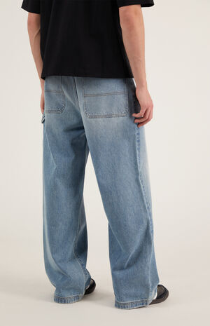 Blake Extreme Baggy Jeans Carpenter Light Indigo image number 5