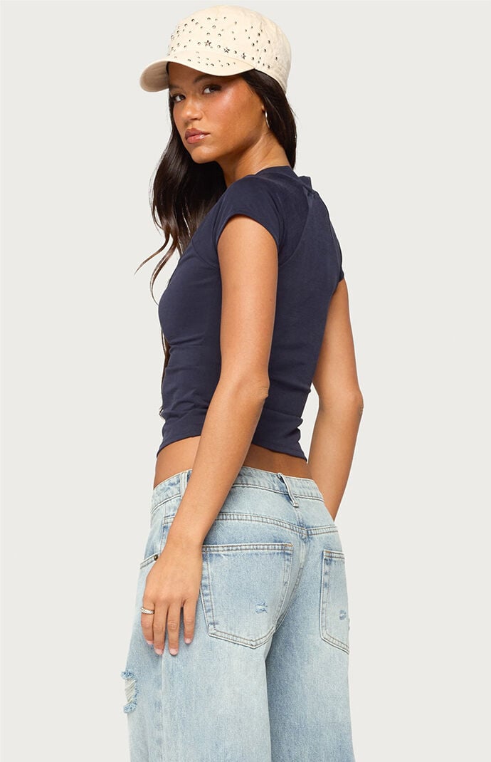 Edikted Docie V-Neck Top