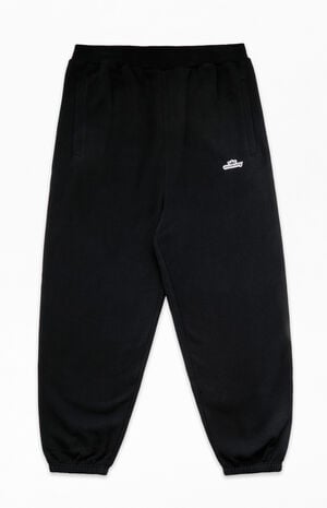 Black Crown Logo Sweatpants image number 1
