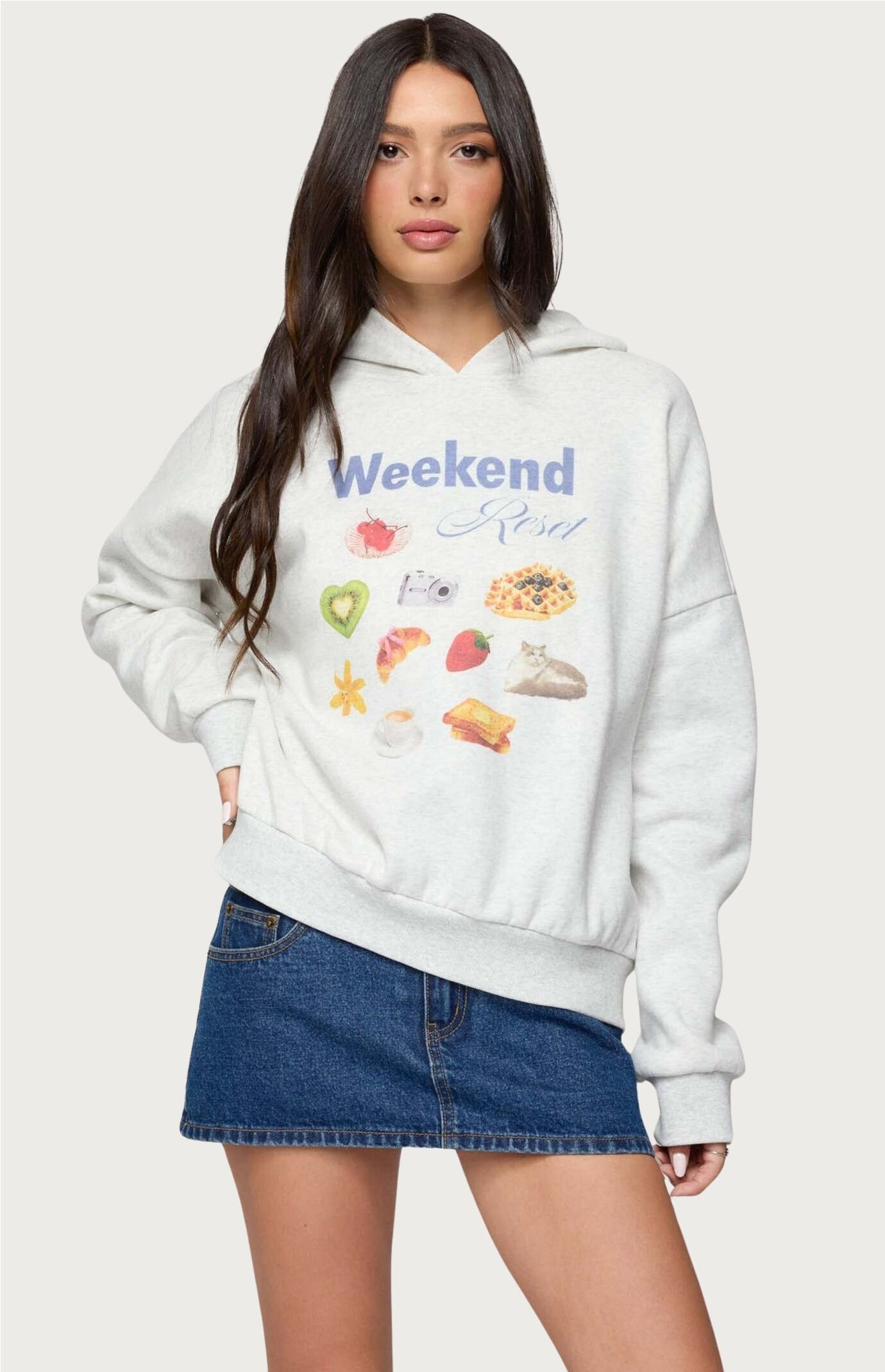 Edikted Weekend Reset Hoodie