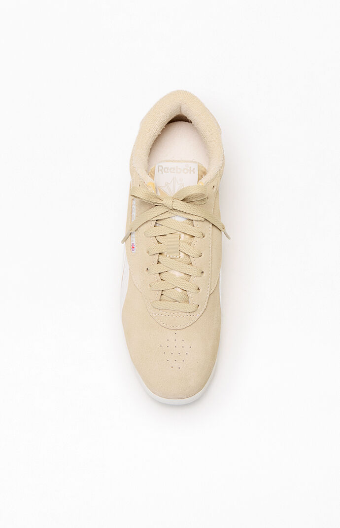 Reebok Women's Tan Freestyle Lo Sneakers