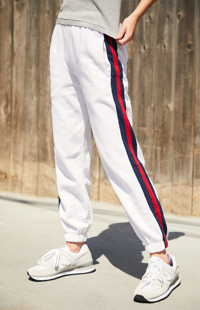 john galt white sweatpants