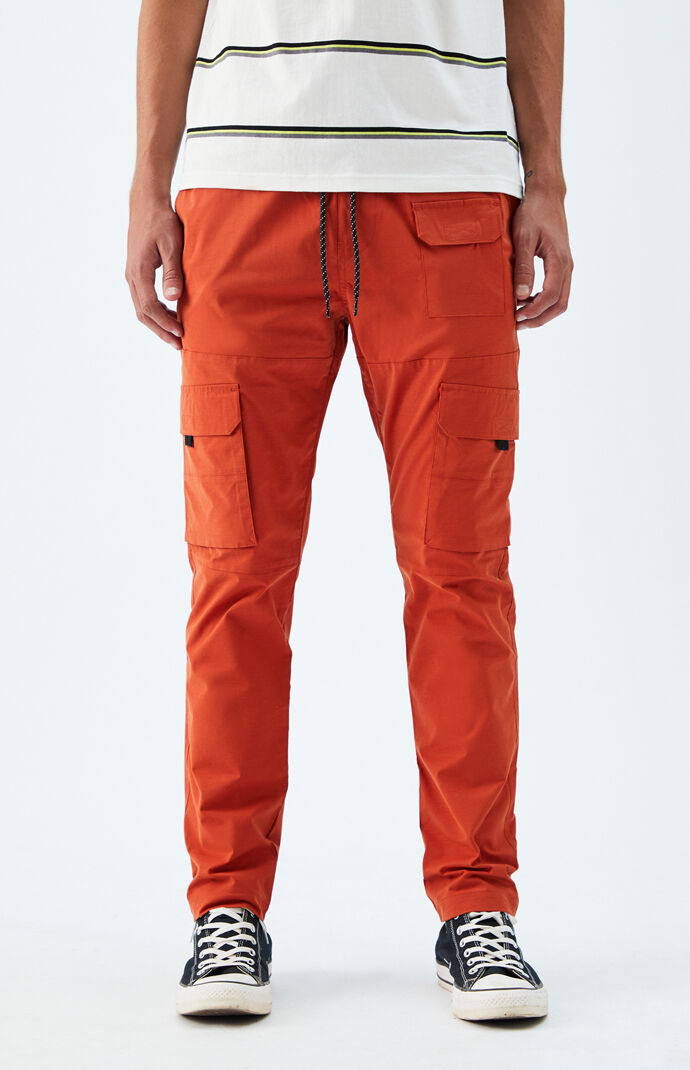 cargo orange pants
