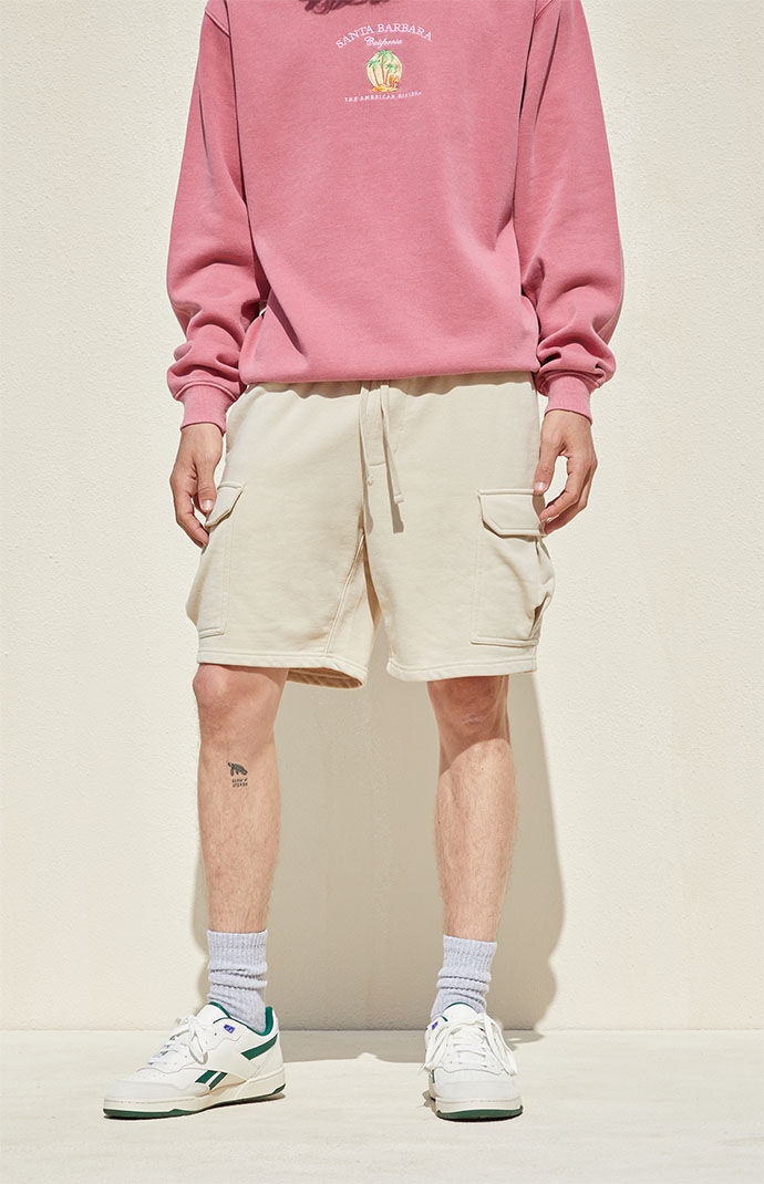 PacSun Fleece Cargo Sweat Shorts | PacSun