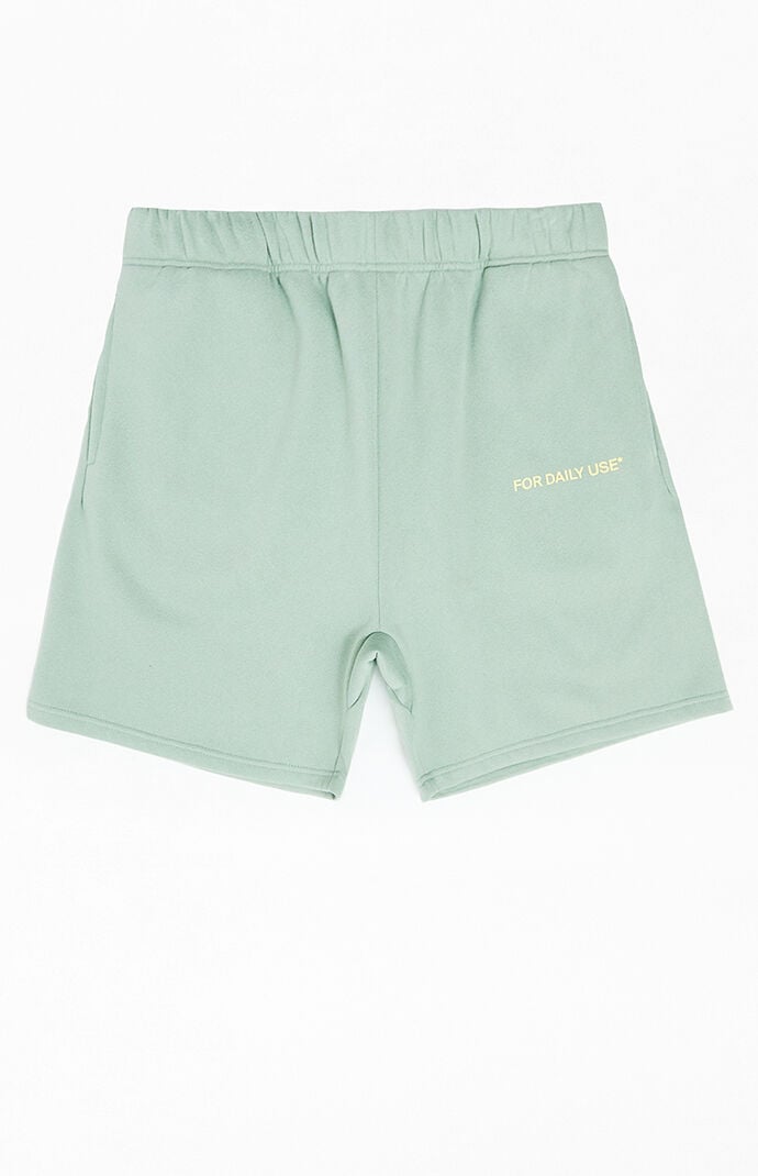 Bricks Wood Men s for Daily Use Sweat Shorts in Sea Foam Size Small