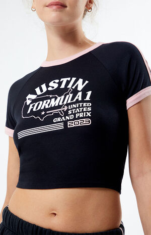 x PacSun Austin Racer Raglan T-Shirt image number 2