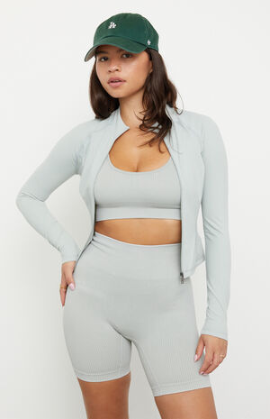 PAC WHISPER Active Bella Zip Up Track Jacket image number 3