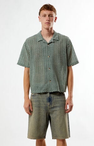 Mateo Texture Oversized Camp Shirt image number 1