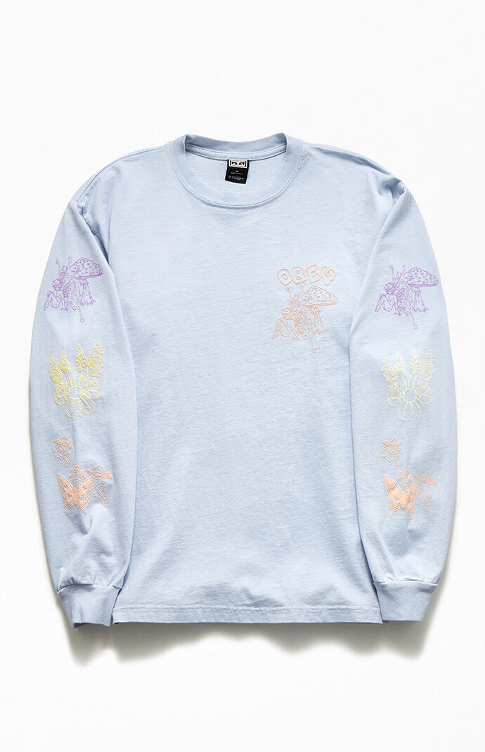 Obey Pressed Daisies Long Sleeve T-Shirt | PacSun