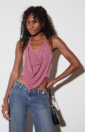 Cowl Neck Tank Top image number 2
