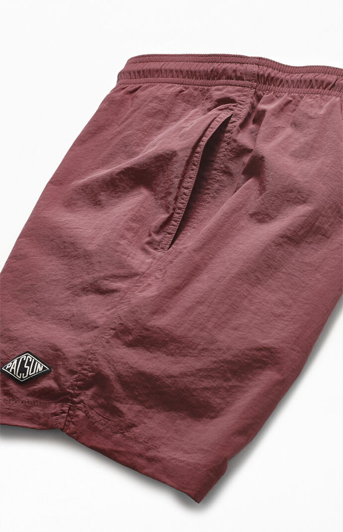 Solid 17" Swim Trunks