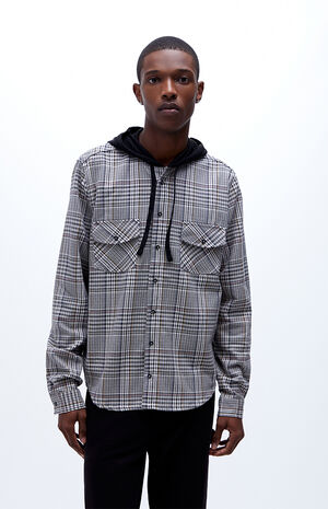 Sintra Hooded Flannel Shirt Sintra Hooded Flannel Shirt image number null