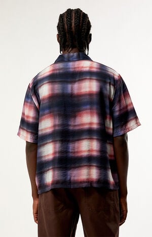 Waterpaint Plaid Short Sleeve Shirt image number 3