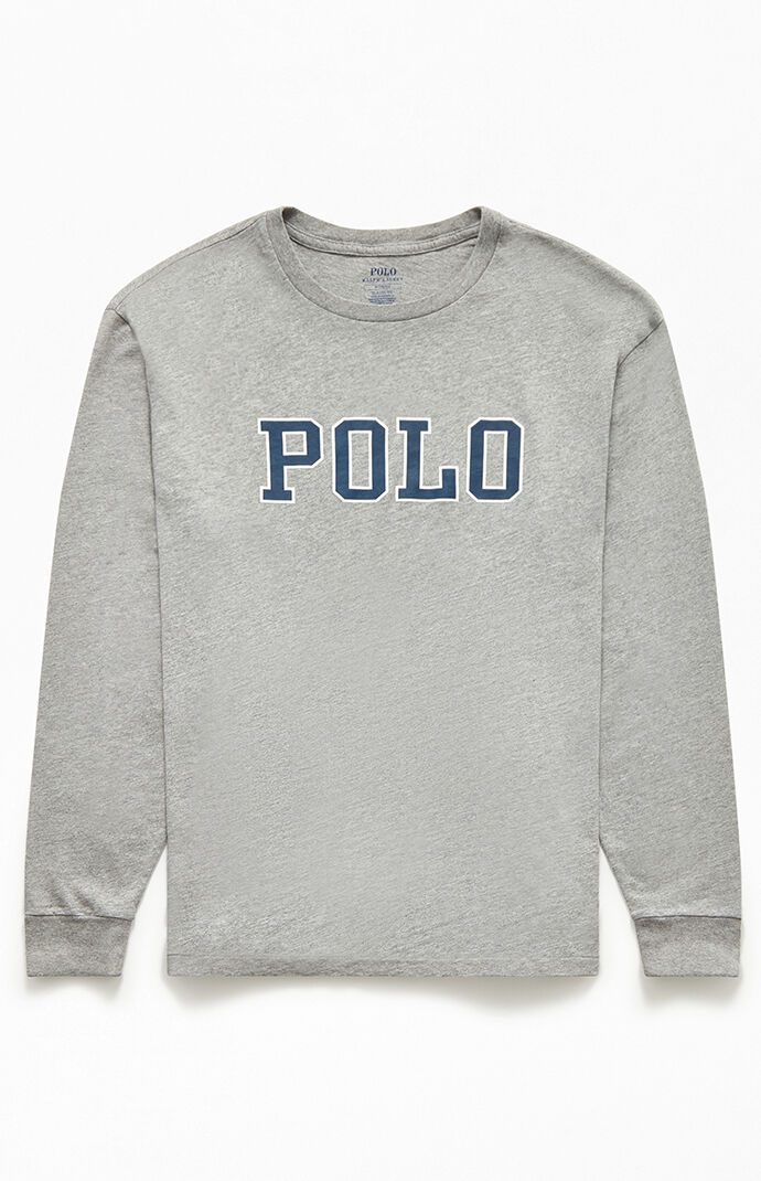 ralph lauren black long sleeve t shirt