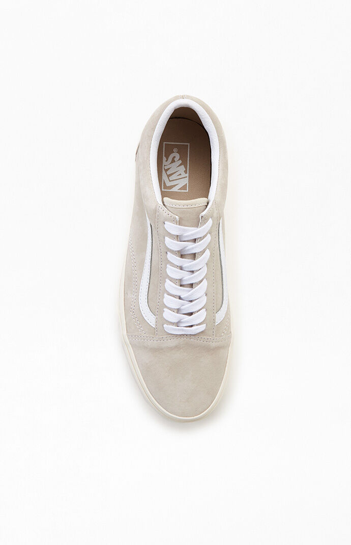 Vans Oatmeal UA Old Skool Pig Suede Shoes | PacSun