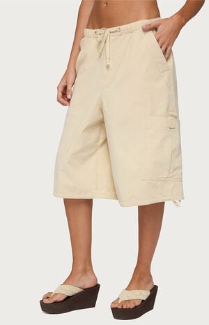 Azul Oversized Cargo Bermuda Shorts image number 2