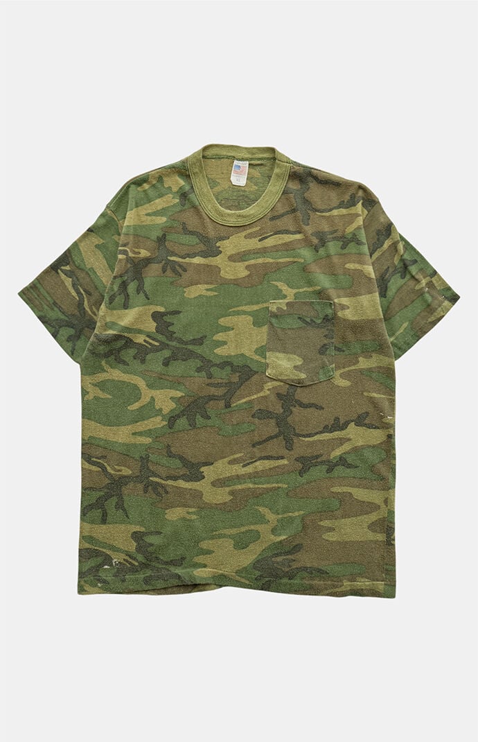 PS VINTAGE 90s Camo Top