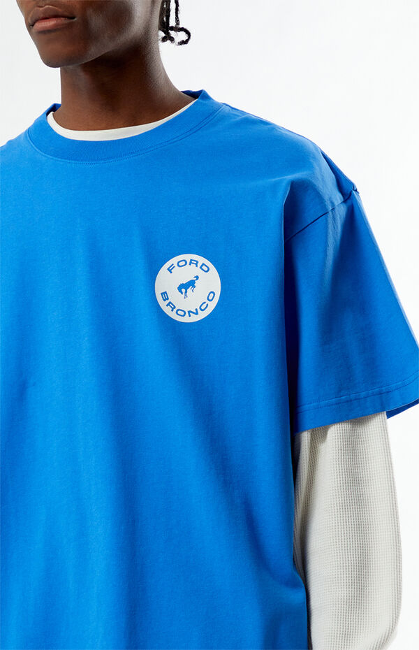 Ford Bronco Since 1966 Circle Logo T-Shirt/Supersoft Ford Bronco Since 1966 Circle Logo T-Shirt/Supersoft